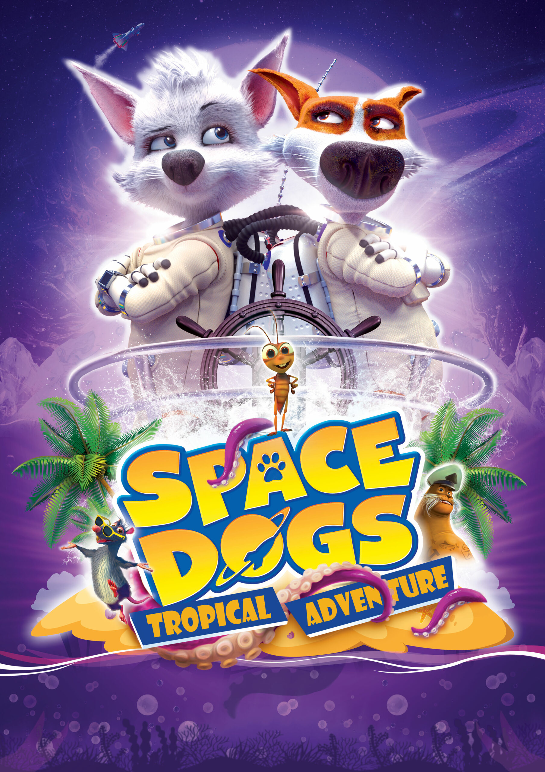 ดูหนังออนไลน์ฟรี Space Dogs – Tropical Adventure (2020)